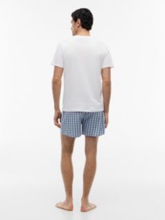 T-Shirt & Woven Short Pajama Gift Set — Sea Spray 4