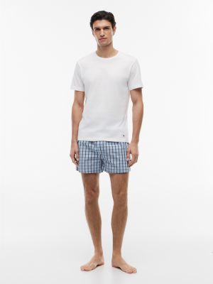 T-Shirt & Woven Short Pajama Gift Set, Sea Spray