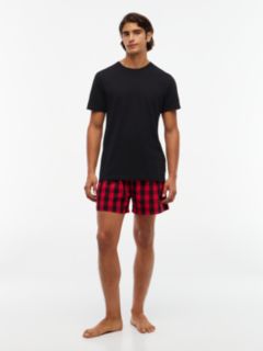 T-Shirt & Woven Short Pajama Gift Set — Ruby 1