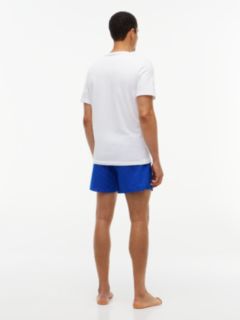 T-Shirt & Woven Short Pajama Gift Set — Paris Blue 4