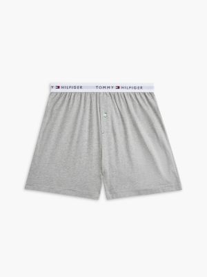 Трусы-боксеры Knit для мужчин — Tommy Hilfiger, цвет: Серый меланжевый — фото 5