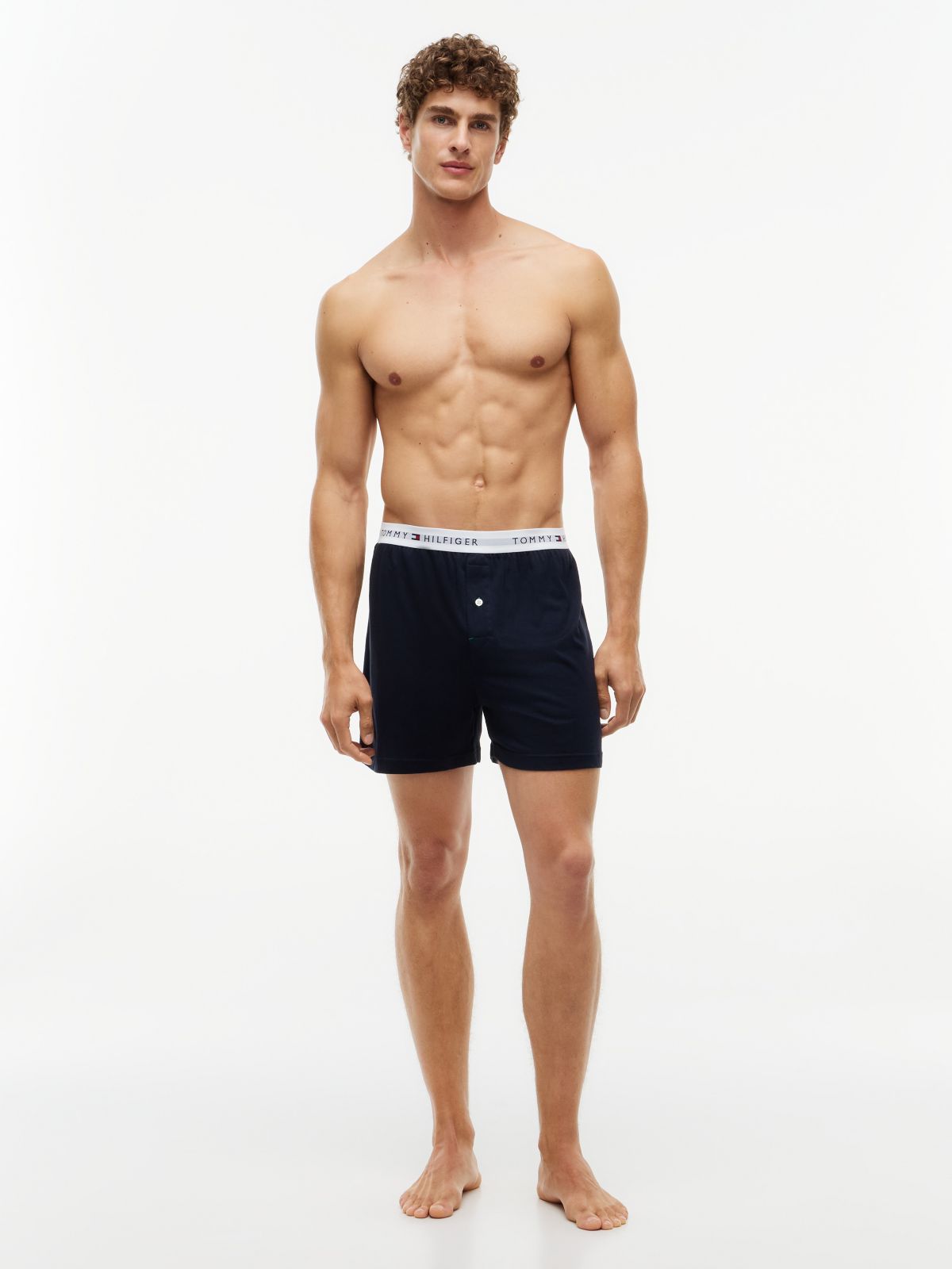 Knit Boxer — Navy