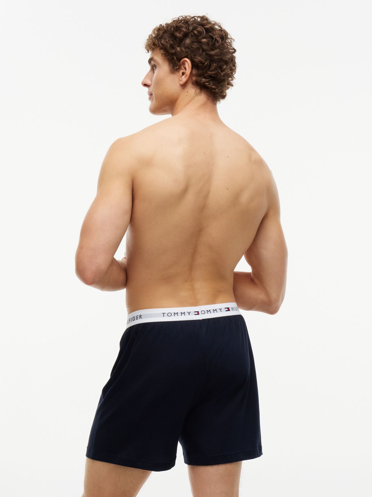 Knit Boxer — Navy
