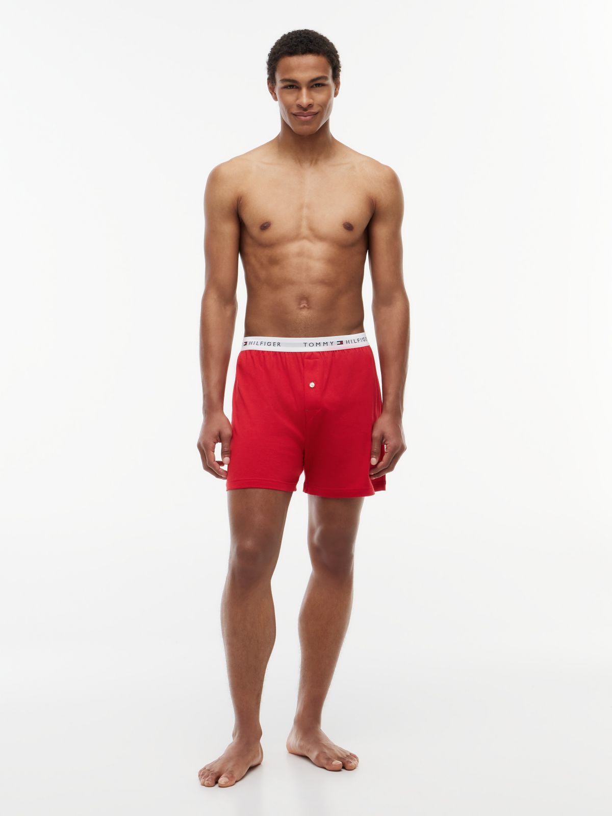 Knit Boxer — Red