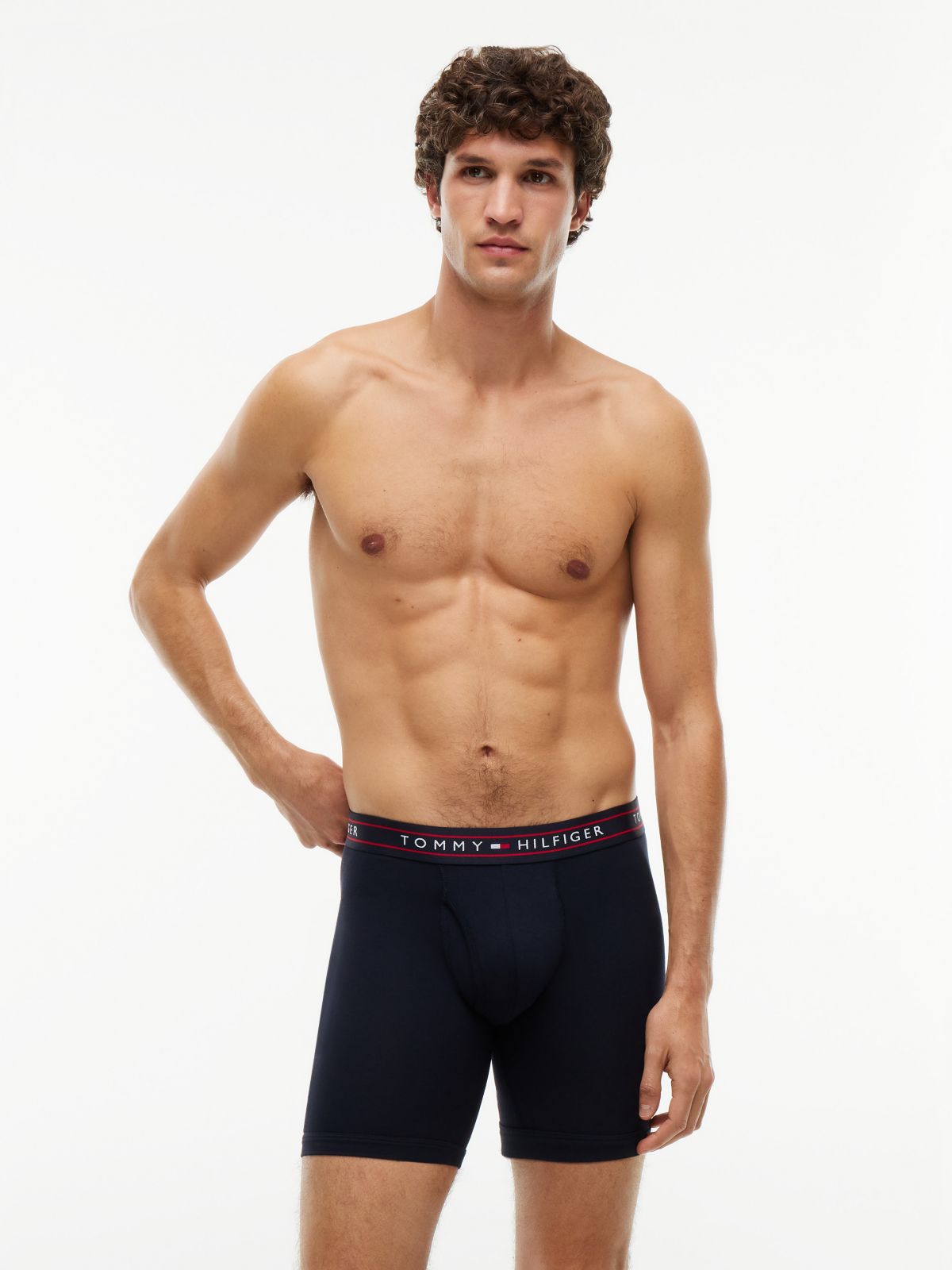 Heritage Pique Boxer Brief 3-Pack — Blue Wave