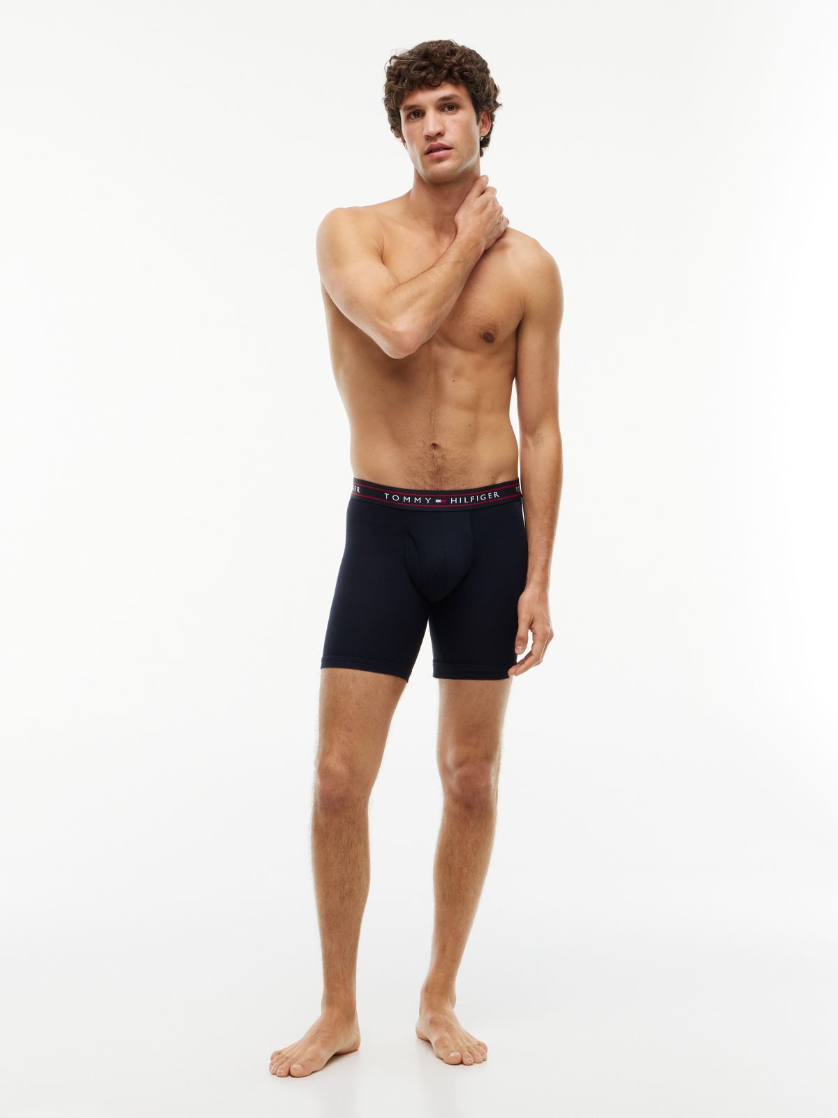 Heritage Pique Boxer Brief 3-Pack — Blue Wave