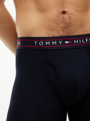 Трусы-боксеры Heritage Pique для мужчин, 3 шт. — Tommy Hilfiger, цвет: Синий — фото 4