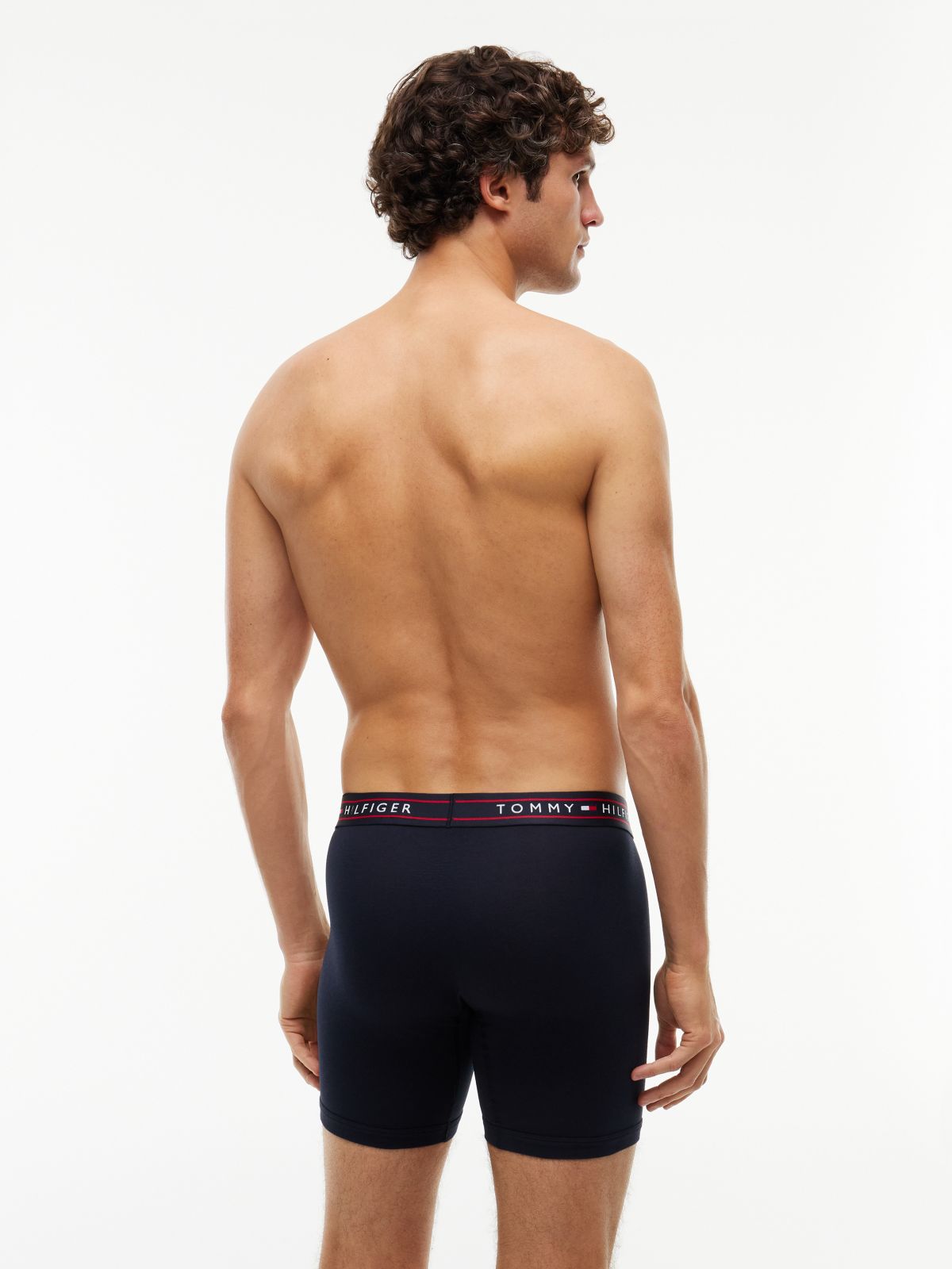 Heritage Pique Boxer Brief 3-Pack — Blue Wave