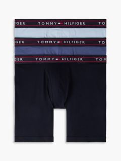 Heritage Pique Boxer Brief 3-Pack — Blue Wave 1