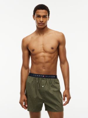 Printed Woven Boxer, Willow