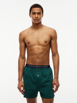 Printed Woven Boxer, Forest