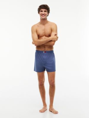 Трусы-боксеры Knit для мужчин — Tommy Hilfiger, цвет: Синий — фото 3