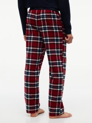 Пижамные брюки для мужчин, фланель — Tommy Hilfiger, цвет: Красный — фото 4