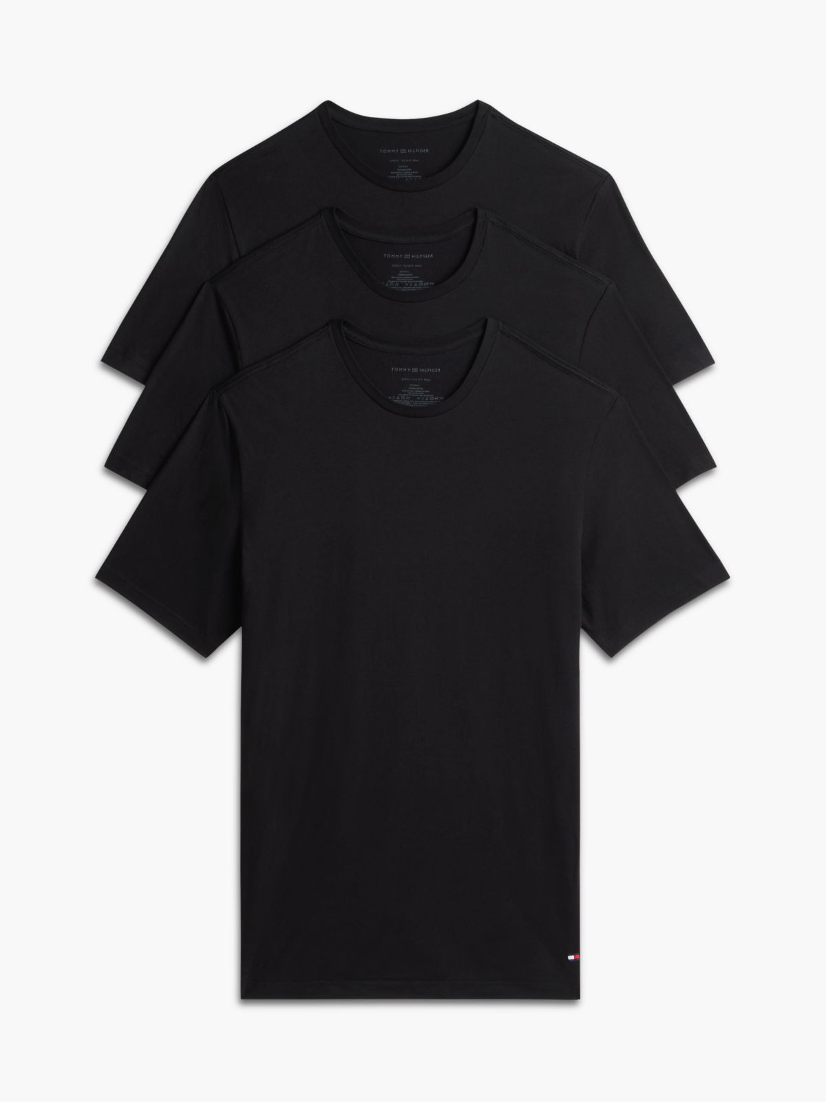 Cotton Classics Undershirt 3-Pack — Black