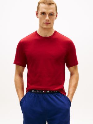 Мужские топы Tommy Hilfiger Cotton Classics Crewneck Undershirt 3-Pack, цвет: Морской — фото 7