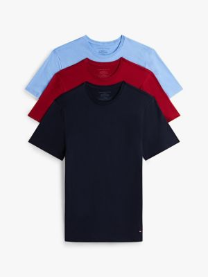 Cotton Classics Crewneck T-Shirt 3-Pack, Sea Spray
