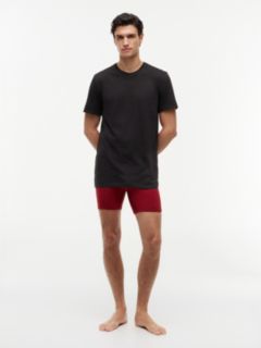 Cotton Classics Crewneck Undershirt 3-Pack — Black 3