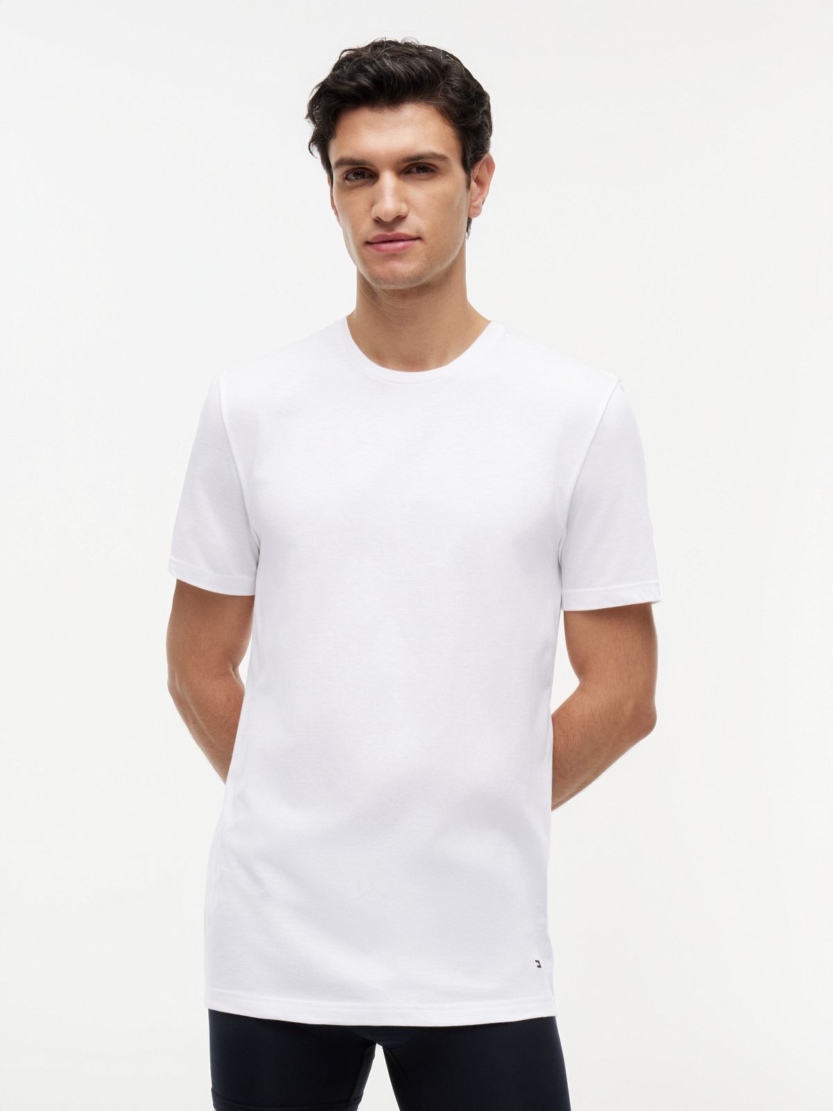 Cotton Classics Crewneck Undershirt 3-Pack — White