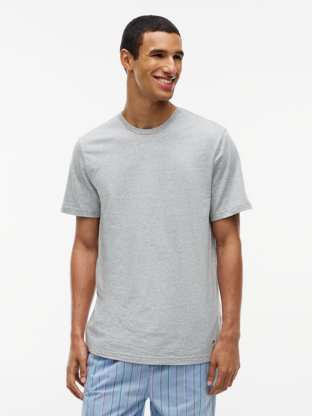 Cotton Classics Crewneck Undershirt 3-Pack — Black Pepper