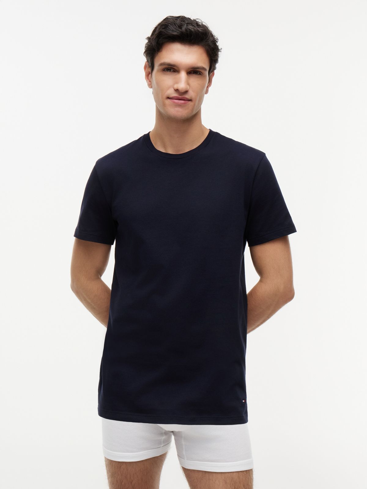 Cotton Classics Crewneck Undershirt 3-Pack — Fossil