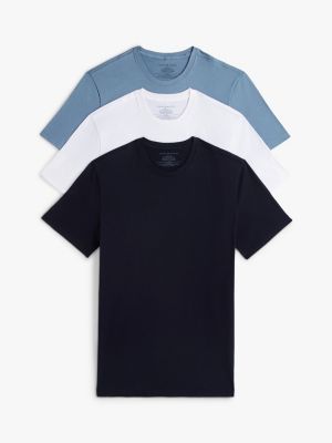 Cotton Classics Crewneck T-Shirt 3-Pack, Fossil