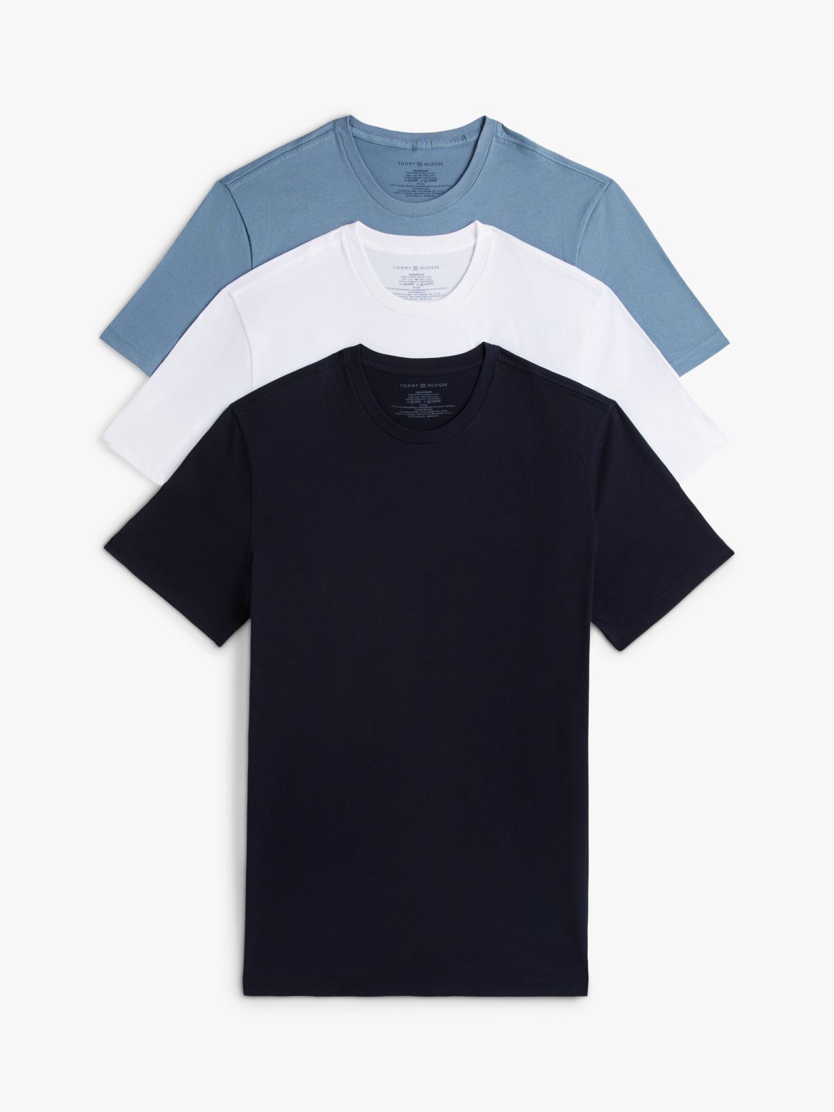 Cotton Classics Crewneck Undershirt 3-Pack — Fossil