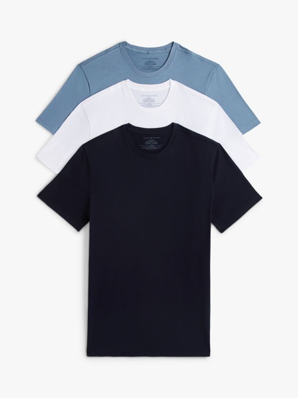 Cotton Classics Crewneck Undershirt 3-Pack — Fossil