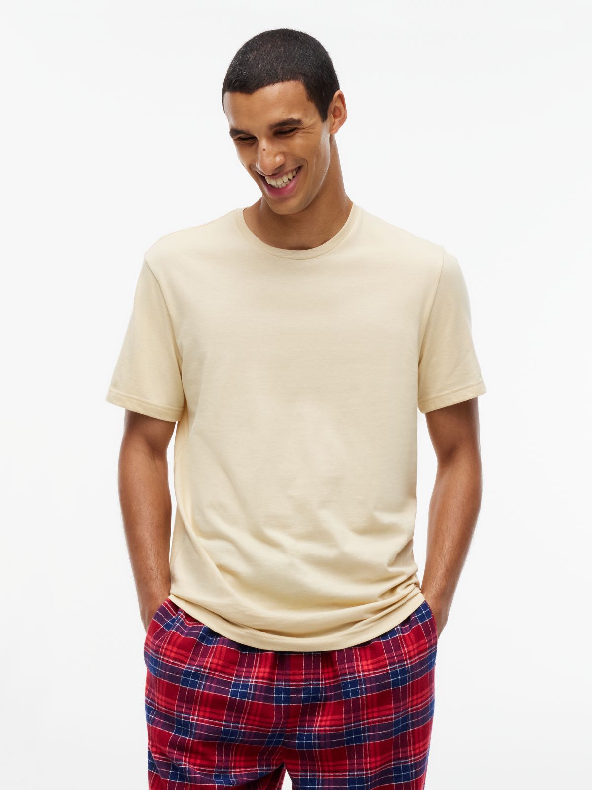 Cotton Classics Crewneck Undershirt 5-Pack — Ivory