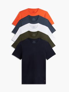 Cotton Classics Crewneck Undershirt 5-Pack — Meadow 1