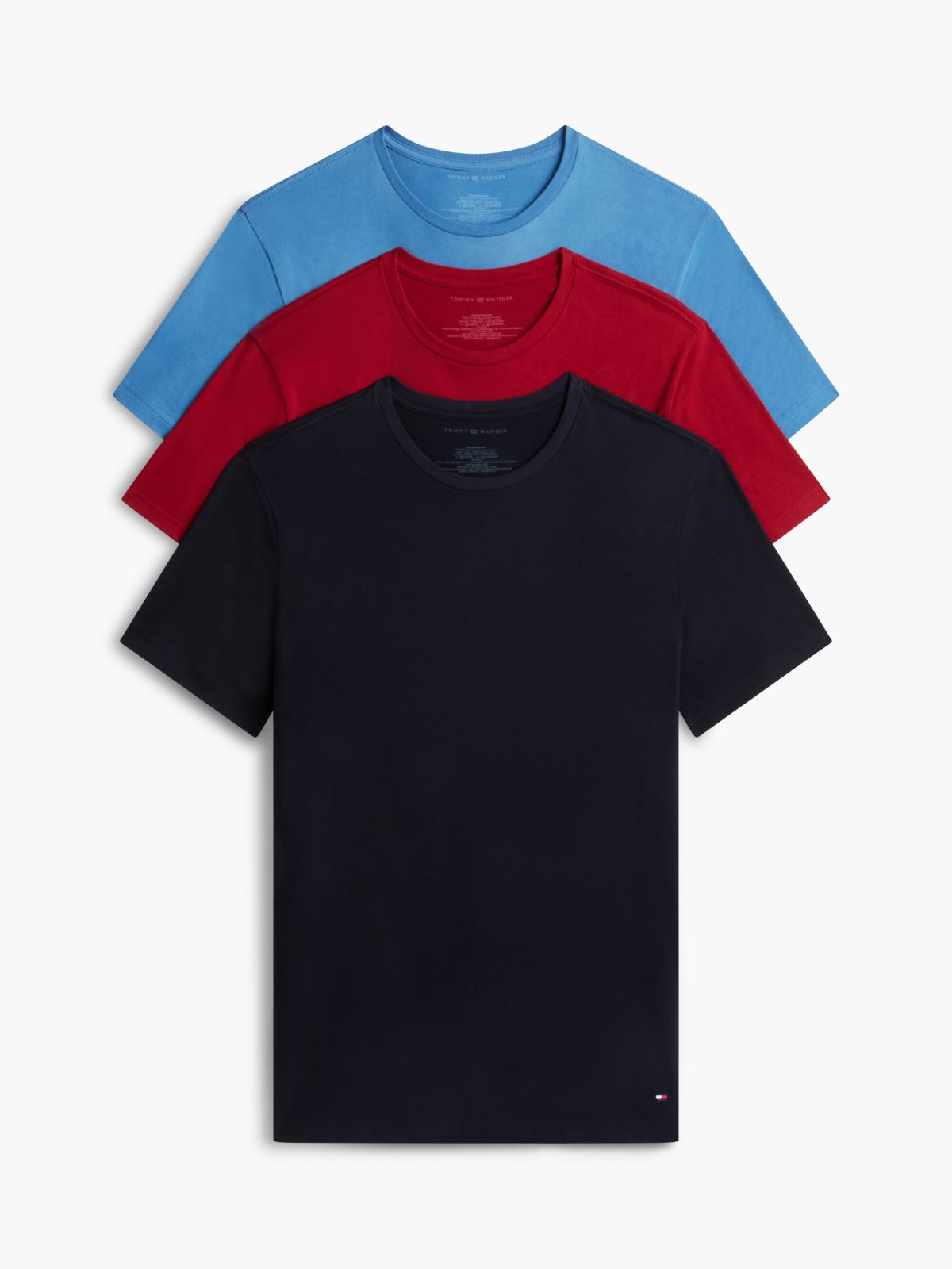Cotton Classics Crewneck Undershirt 3-Pack — Poppy