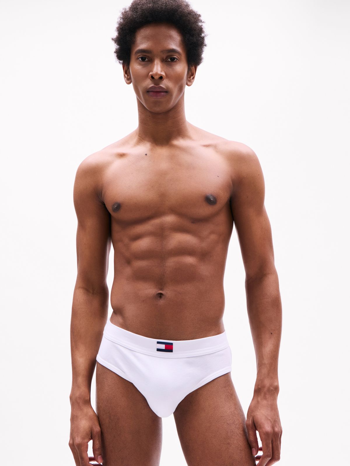 Cotton Classics Hip Brief 4-Pack — White