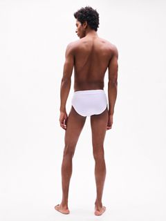 Cotton Classics Hip Brief 4-Pack — White 5