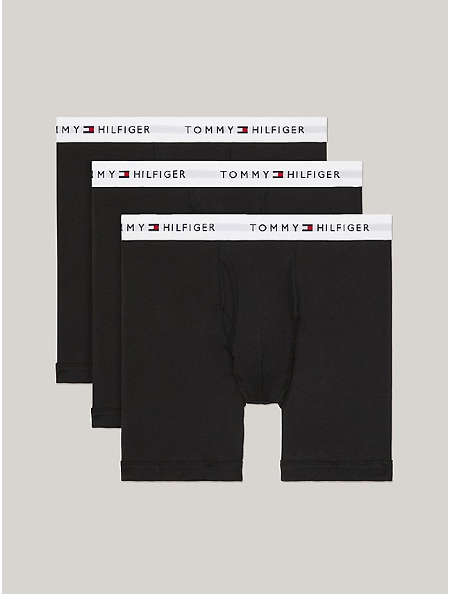 Tommy Hilfiger Boxer Briefs Men's Size Large 3-Pack Cotton Classics  Underwear – Fitutracy