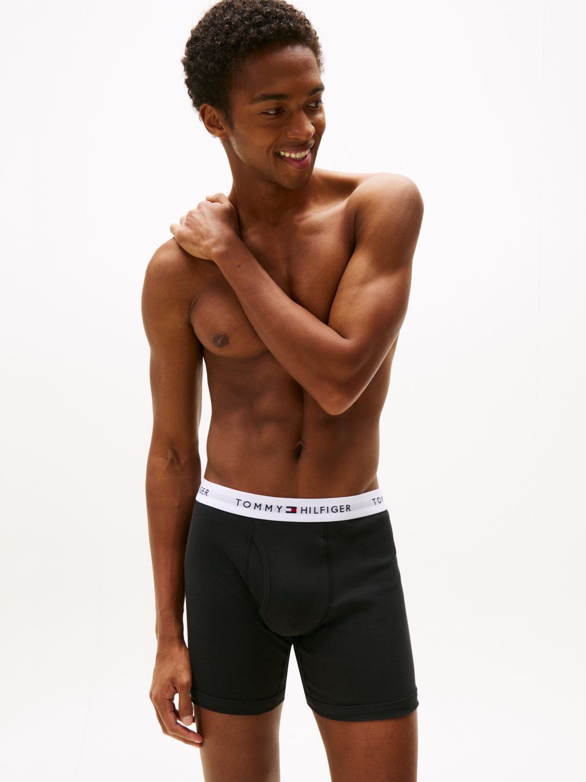 Cotton Classics Boxer Brief 3-Pack — Grey Heather