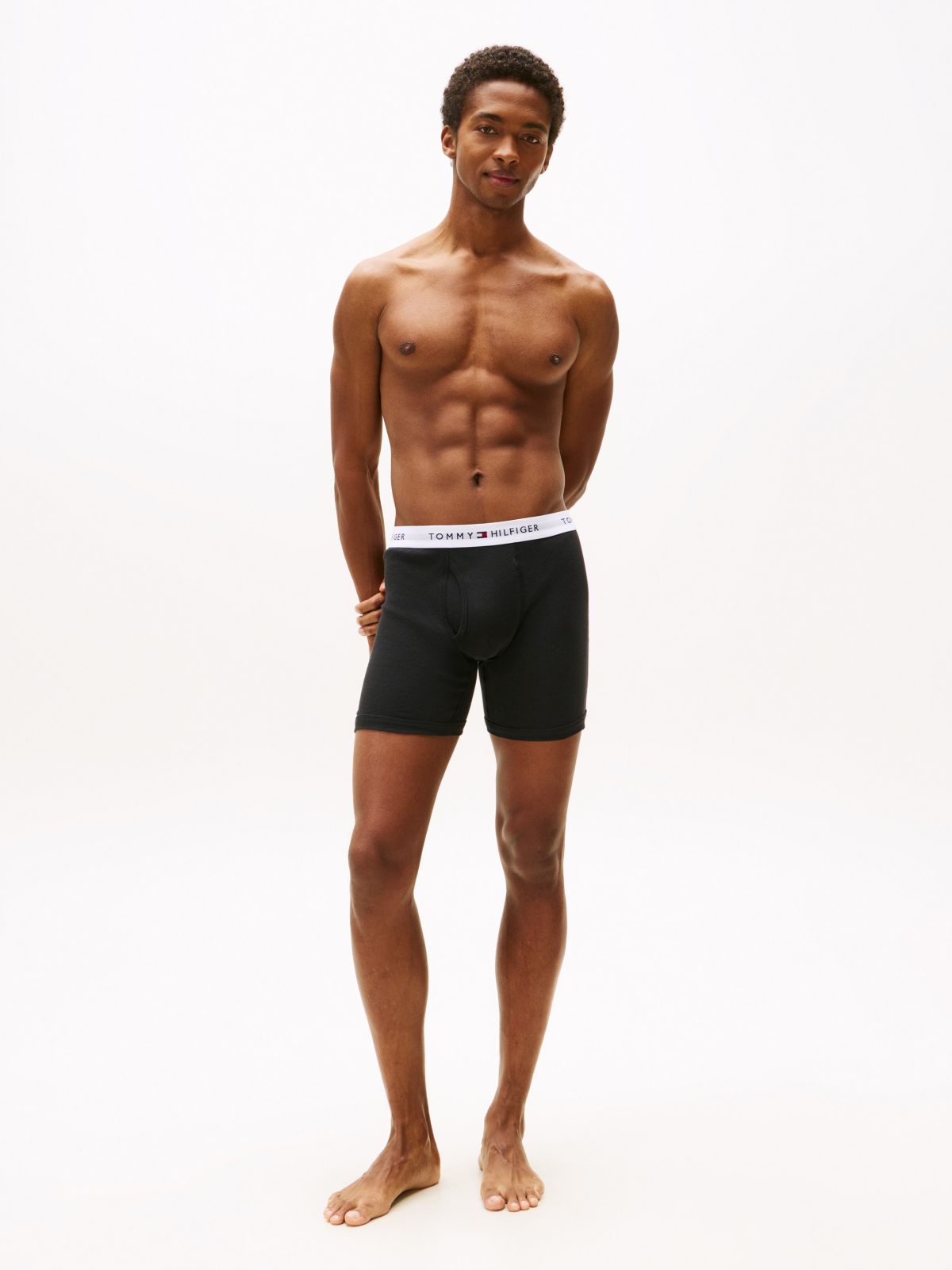 Cotton Classics Boxer Brief 3-Pack — Grey Heather