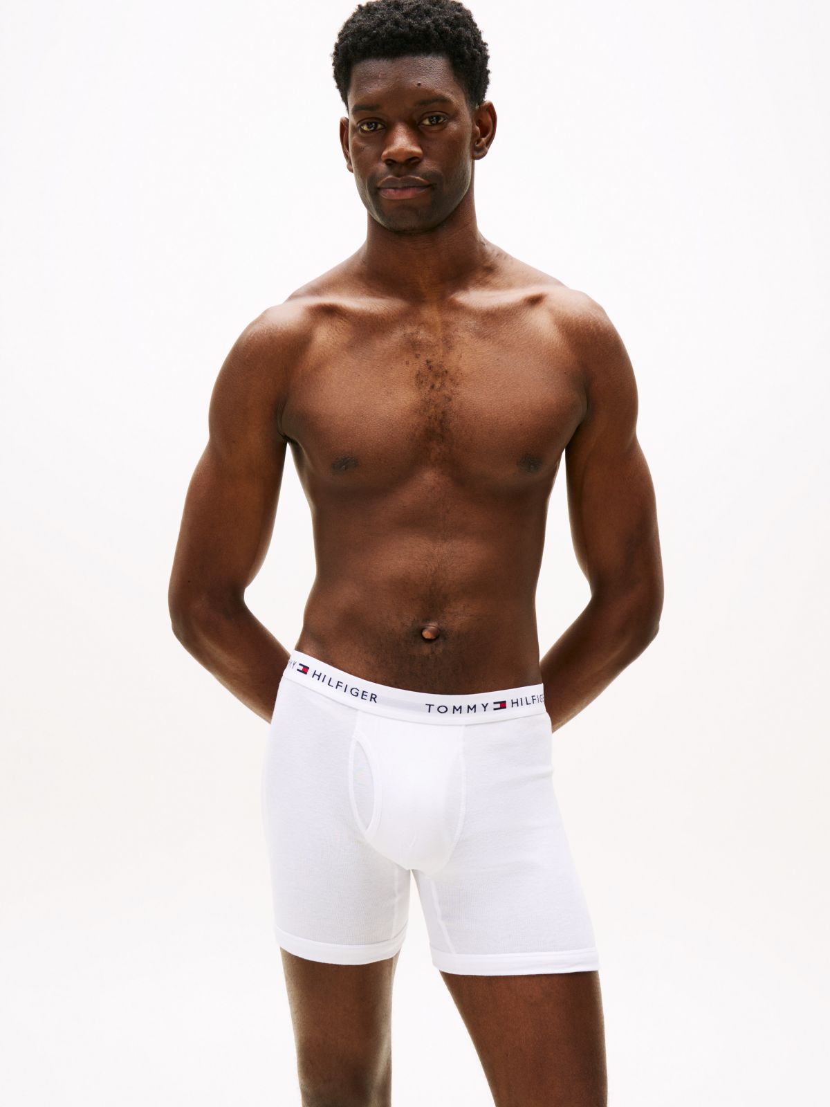 Cotton Classics Boxer Brief 3-Pack — White