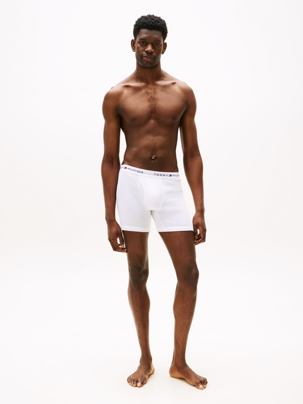 Cotton Classics Boxer Brief 3-Pack — White