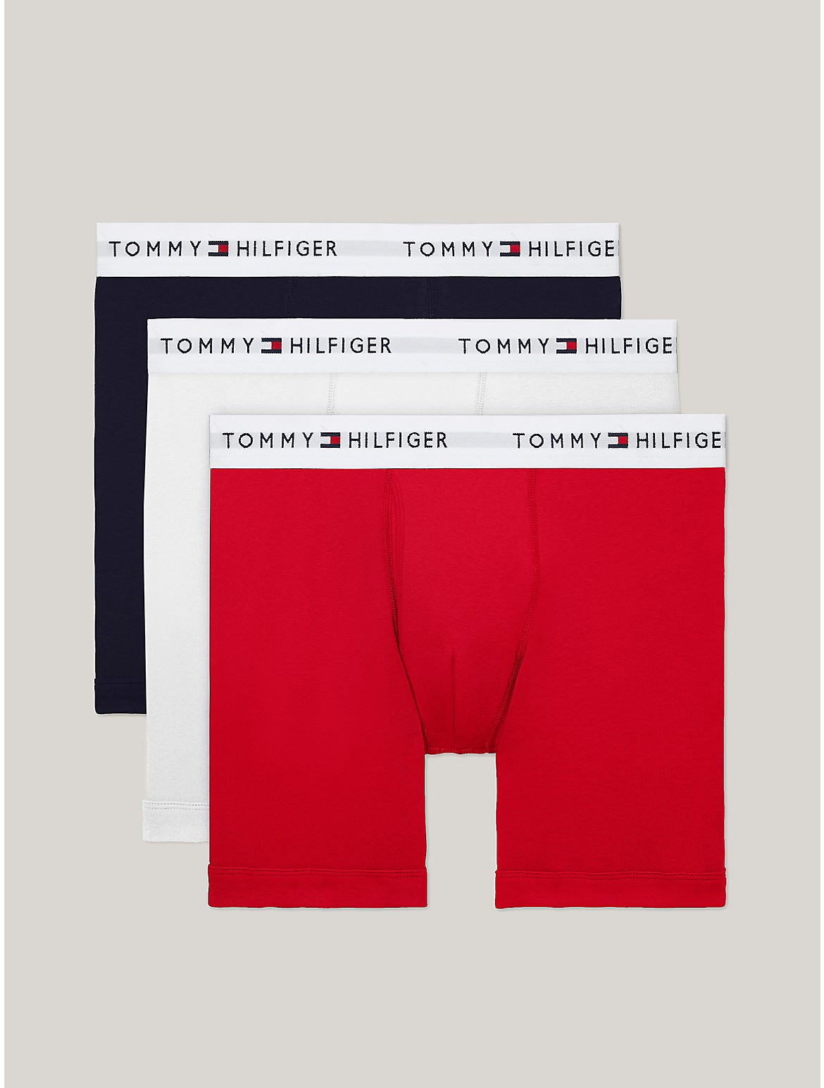 Tommy Hilfiger Men's Cotton Classics Boxer Brief 3-Pack