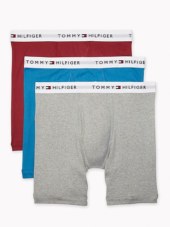 Tommy Hilfiger Mens Cotton Classics 4-Pack Boxer Brief Boxer Briefs