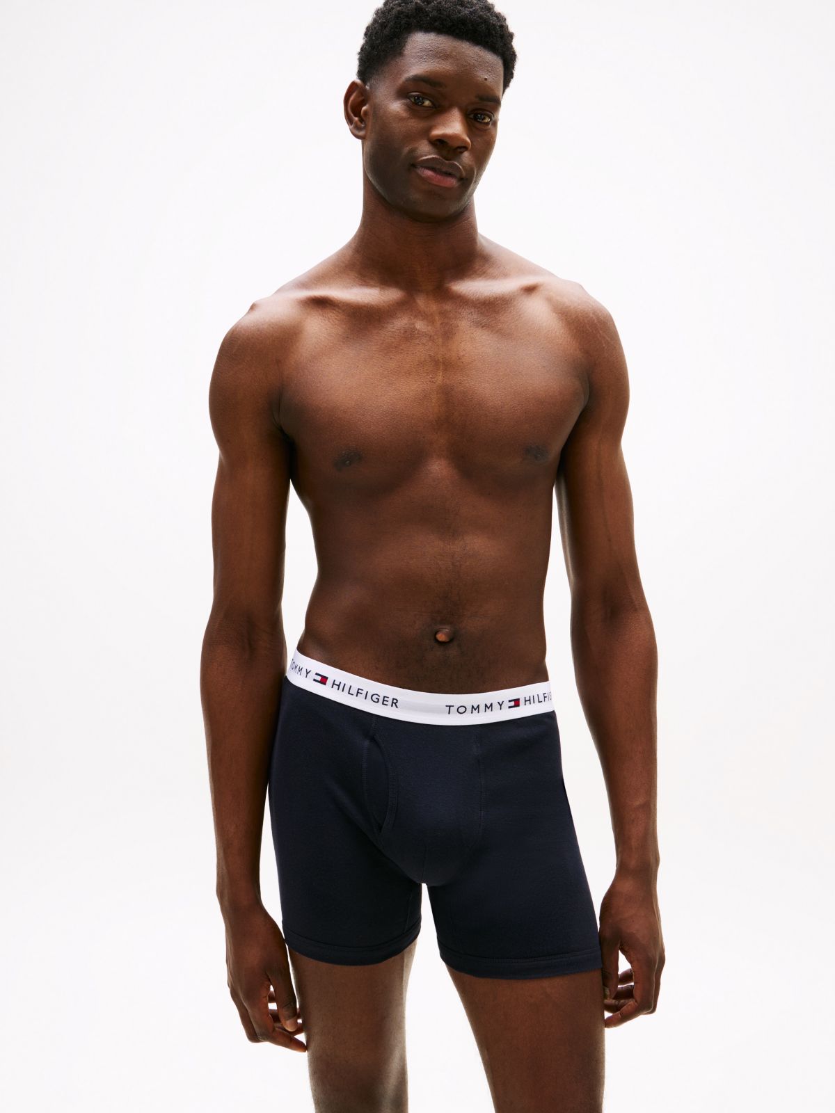 Cotton Classics Boxer Brief 3-Pack — Red