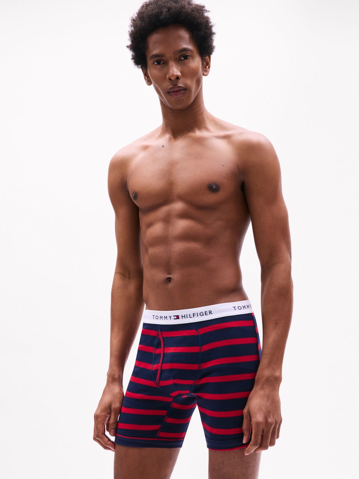 Cotton Classics Boxer Brief 3-Pack — Lava