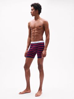 Cotton Classics Boxer Brief 3-Pack — Lava 4
