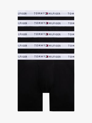 Cotton Classics Boxer Brief 5-Pack, Black