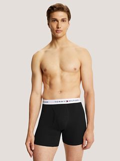 Cotton Classics Boxer Brief 3-Pack — Black 3