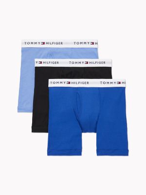 Tommy 85 Cotton Boxer Briefs - Navy Blue