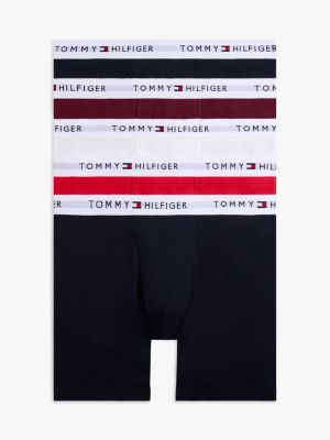Cotton Classics Boxer Brief 5-Pack, Port