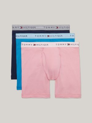 Cotton Classics Boxer Brief 3-Pack, Medium Pink