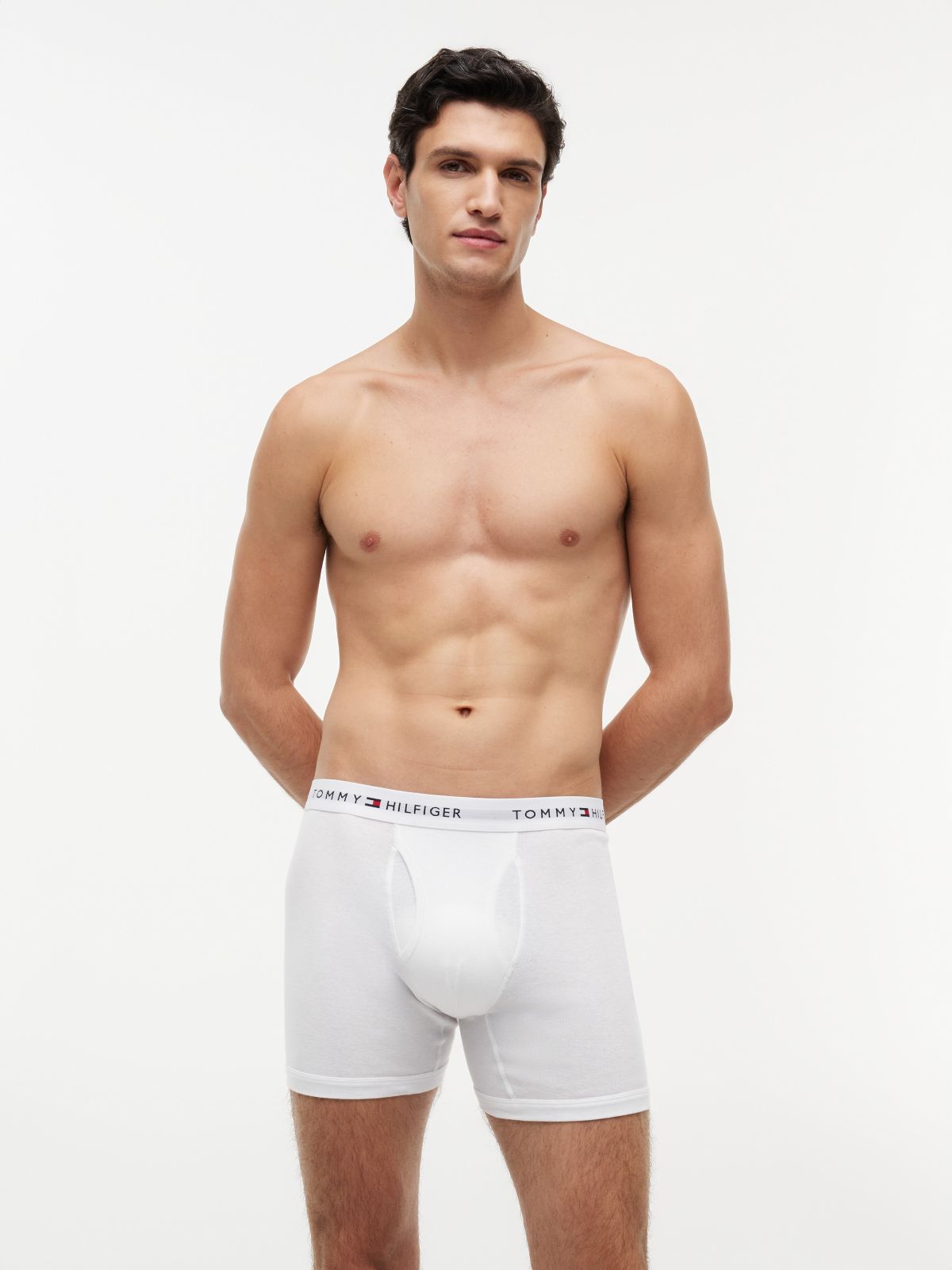 Cotton Classics Boxer Brief 3-Pack — White