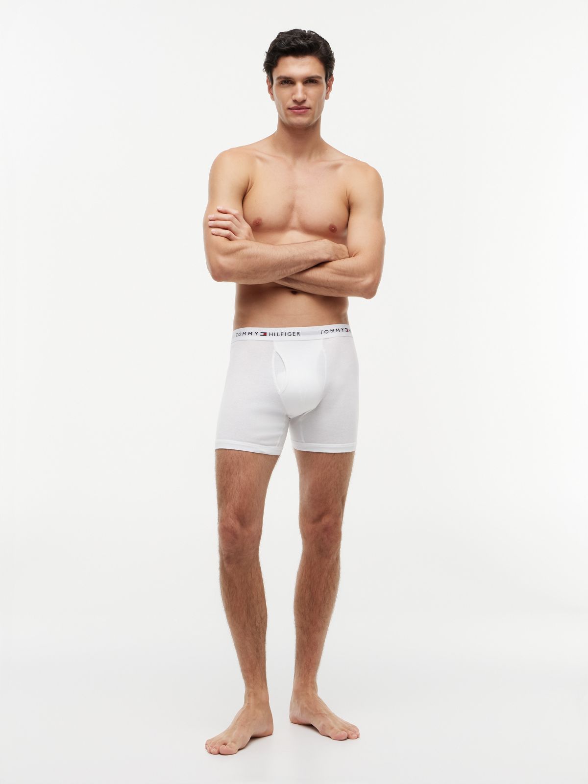 Cotton Classics Boxer Brief 3-Pack — White