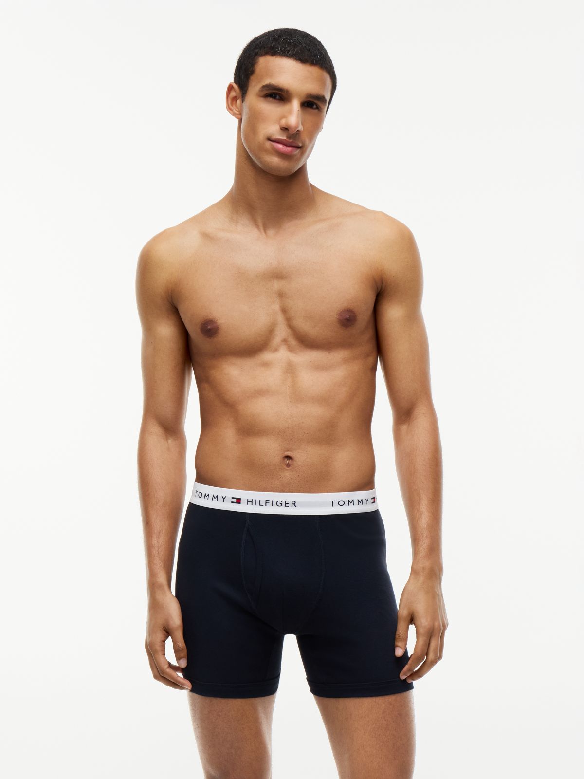 Cotton Classics Boxer Brief 3-Pack — Red